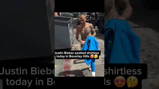 Justin Bieber arrived shirtless today in a medical building today in Beverley Hills  #justinbieber