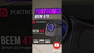 PORTRONICS BEEM 470 SMART LED PROJECTOR #audio#trending #projector #portronics #music #bluetooth.