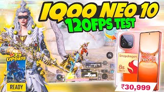 🔥iQOO Neo 10 BGMI Update 3.9: 120fps Gameplay & Performance Review