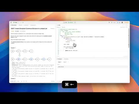 Insert Greatest Common Divisors in Linked List