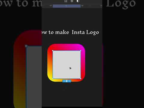 "Recreating the Instagram Logo in Figma in 59 Seconds! 🚀🔥 #Shorts #Design"