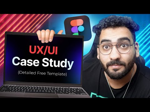 How to create UX/UI Case Study in 1 Day | TEMPLATE Available