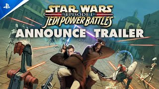 Star Wars Episode I: Jedi Power Battles - Announce Trailer | PS5 & PS4 Games