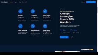 Digitalux  Modern Dark Digital Marketing Agency Template Kit social media marketing agency Yukina