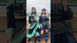 おちゃらけ2人組😽✌️ 左:篠原亜希　右:森山未羽歌 #INSRiA #いんすりあ #アイドル #タンフル #malatanghulu #fyp
