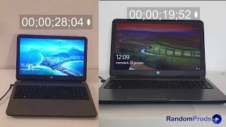 HDD vs SSD on HP 115-g065