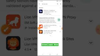 Best VPN App | Best vpn Server | Lion vpn pro | vpn app | #vpn #viral #vpn_app