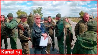 The Russians threw down their weapons and revolted
