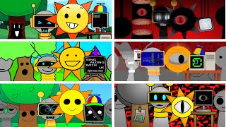 Incredibox - Sprunki but MIX MR SUN and FUNBOT and MR FUN COMPUTER and MR TREE in ALL Different Mods