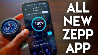 New Features Added In the Zepp App After Update