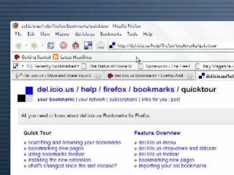 Del.icio.us - Store and Share Your Bookmarks