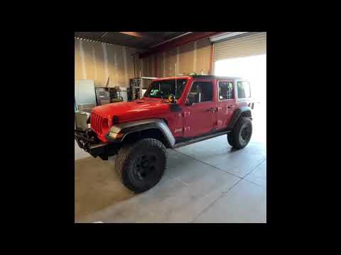 Jeep JL Rugged Ridge Prototype Steel Fenders