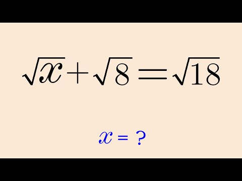 Nice Math Olympiad Question | Algebra Math Problem