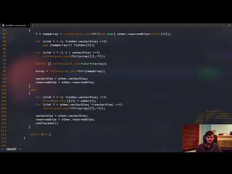 C++ Vector implementation with minimal STL Line by Line - Part 2: Equality, Comparison and Access