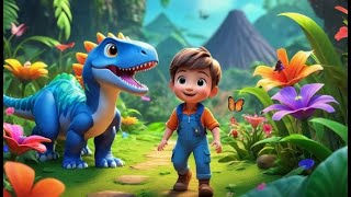 Dino World Adventure Song | Exciting Dinosaur Song for Kids | Fun Toddler Dino Rhyme