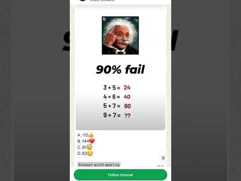 can you do it in 5 second this maths quiz time