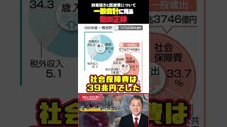 四毒抜きと医療費について 一般会計に見る税の正体 #一般会計 #税は財源じゃない #医療費
