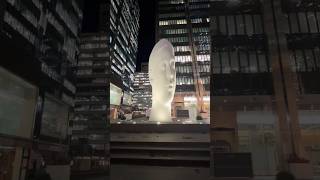 14-meter sculpture “Dreaming” by Jaume Plensa  #torontoblogger #torontoart #explorecanada #yyz