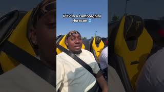 First drive in a Lamborghini #automobile #cartok #lamborghini #lambo #car #germancars #cargasm