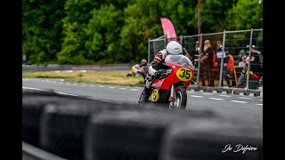 Last lap first race 500 Gr1 Chimay Classic Bike 2025 Onboard