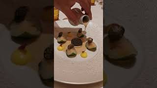 in ginza ロオジエ　三ツ星レストラン　Caviar　