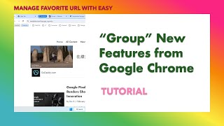 How to Manage URL With Group Google Chrome Browser