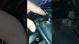 Common Radiator fail point on Jeep Liberty #carparts #mechanic #diy #shoplife #diygarage #garagelife