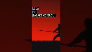História de sasaki kojirou #curiosidades #curiosos #espadachim #sasakikojiro