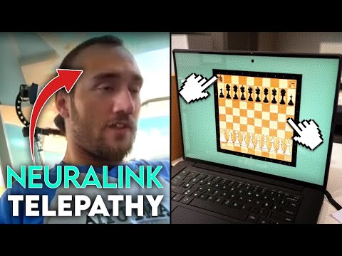 Elon Musk’s FIRST Neuralink's Brain CHIP Patient Plays Chess Using Telepathy