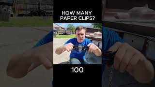 Truck VS Paper Clips!