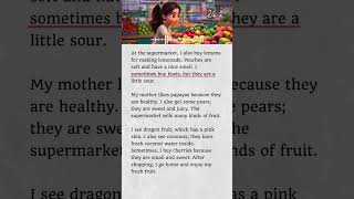 Everyday I go to the #supermarket #english #subscribemychannel