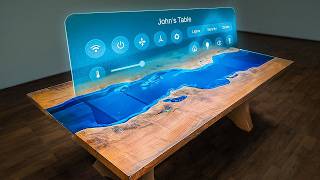 I Build A SMART River Table