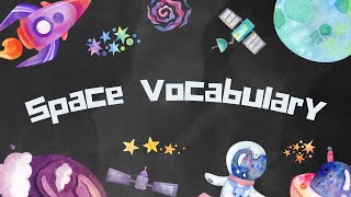 Space vocabulary | learning sessions for kids|@Art_craft_boss #space #vocabulary #learning