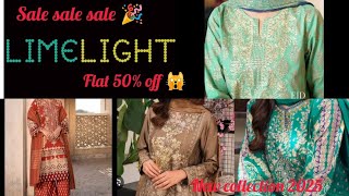 LIMELIGHT || LIMELIGHT BARI EID SALE 2025 || LIMELIGHT STITCHED AND UNSTITCHED NEW EID COLLECTION