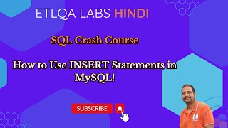 SQL Crash Course : How to Use INSERT Statements in MySQL!