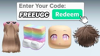 HURRY! NEW FREE UGC ITEMS & SECRET CODES IN ROBLOX 2025! | Roblox Free Items 2025 🤩🔥