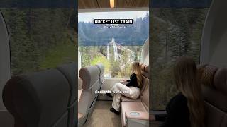 Welcome aboard the world’s most beautiful train ride 🚂 #train #canada #rockymountains