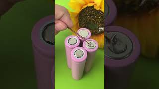 Safe and Fast 18650 Battery Soldering with a Soldering Iron No Cell Damage