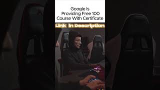 Free Google Course With Certificate
