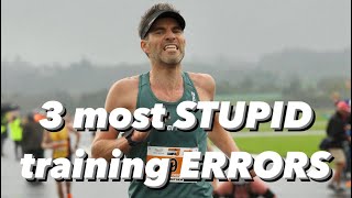 RUNNERS STOP hurting yourself! 3 Biggest Training Errors Explained by Physio & Coach