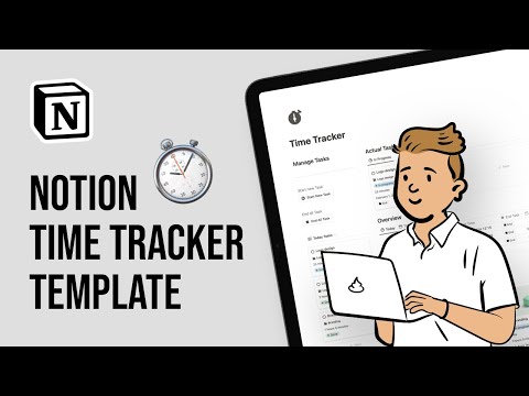 Time tracking in Notion using the New Buttons (Free Template)