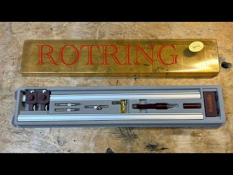 Review - Rotring Beam Compass w Mechanical Pencil Attachment - R531100