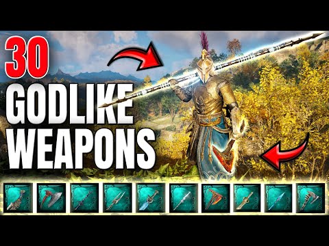 Assassin’s Creed Valhalla – The BEST 30 WEAPONS and How To Get Them!