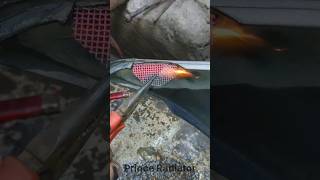 Plastic Bumper Repairing #youtubeshorts #repair #plasticrepair #plastic #plastic