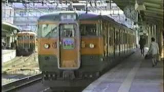 1989年の松本駅