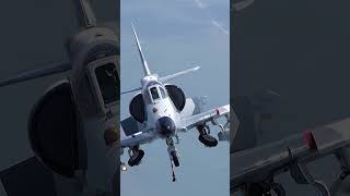 Flying With Top Aces: Skyhawk and Alpha Jet Air-to-Air! #airtoair #aviation #fighterjet