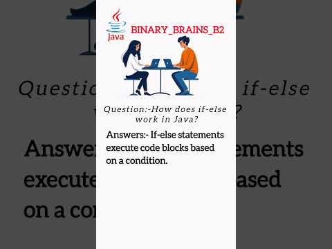 How Is If-else Work In Java ❓#binary_brains_b2 #ytshorts #shorts