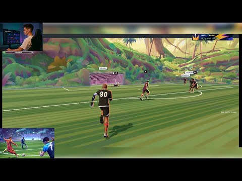 DÜNYANIN EN İYİ FUTBOL OYUNU REMATCH ALIŞTIRMA (part 1 )