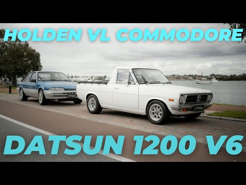 Datsun 1200 Ute JDM V6 Swap & Holden VL Commodore RB30! A Collectors  Dream...
