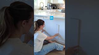 DIY kitchen upgrade for 25$ #homeupdates #diyhome #interiordesignvlog #designer  #interiordesign